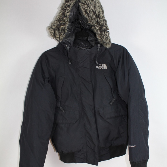 north face black bomber